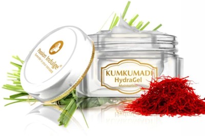 Passion Indulge Natural Kumkumadi Hydragel Moisturizer SPF 15 unisex for Anti-Ageing(50 g)