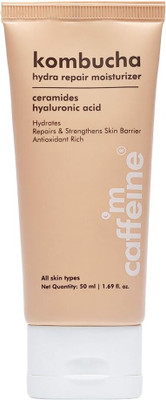 mCaffeine Kombucha Hydra Repair Face Moisturizer | Ceramide, Hyaluronic for Barrier�Care(50 ml)