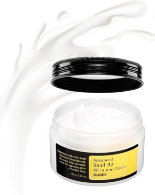 Maree Advanced Snail 92 All In One Cream – Korean Beauty Must-Have!(100 ml)