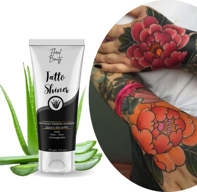 FLORAL BEAUTY Tattoo shining cream body lotion for perfect glow 1.2(100 ml)