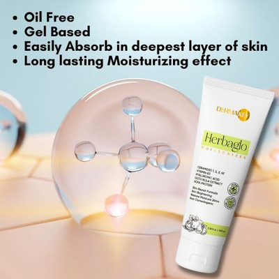 DERMAKEY Ceramide Moisturising Gel with Hyaluronic Acid, Vitamin B & E(100 ml)