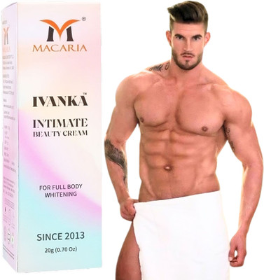 MACARIA Ivanka Intimate Beauty hips brightening & lightening Cream for men(20 g)