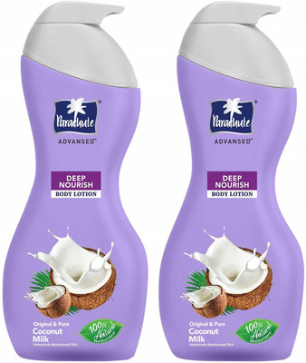 Parachute Advansed Deep Nourish Body Lotion with Original & Pure Coconut Milk(800 ml)