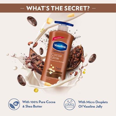 Vaseline MOISTURISING COCOA GLOW BODY LOTION 600 1 PCS(600 ml)