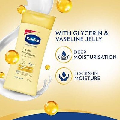 Vaseline Intensive Care Deep Moisture Body Lotion 200mls(199 ml)