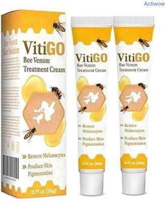 ACTIWOW Vitigo Bee Venom Cream with Honey & Herb Care(100 ml)