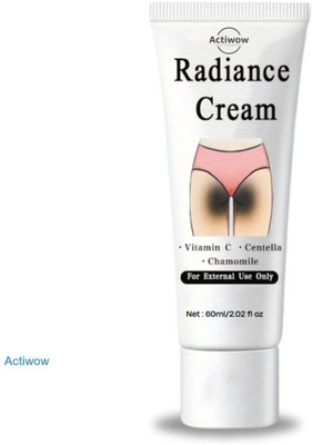 ACTIWOW Radiance Underarm Whitening Cream for Fast & Even Skin Tone(60 g)