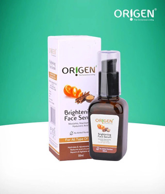 ORIGEN LumiGlow Brightening Face Serum | Radiance Boost & Skin Tone Evenness(50 ml)
