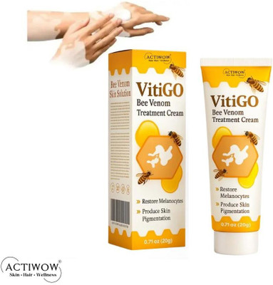 ACTIWOW Vitigo Bee Venom Cream for Gentle Pore Control X001(100 g)