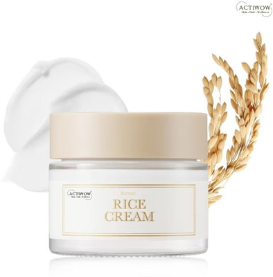 ACTIWOW Korean Rice Cream Light Smooth Radiance(50 g)