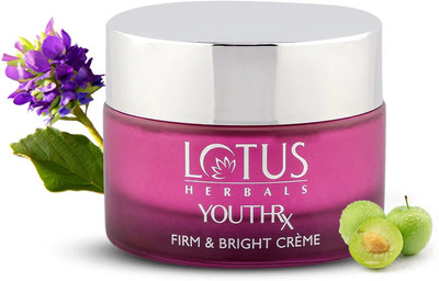 LOTUS HERBALS YouthRx firm & bright day crème | Bio-Retinol+Vitamin C With Natural Bakuchiol(10 g)