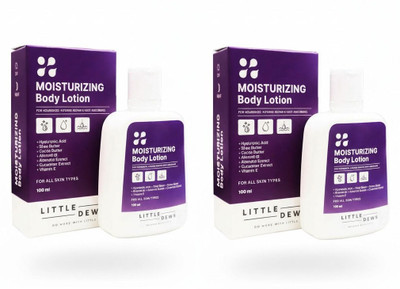 Little Dews Moisturizing Body Lotion with Hyaluronic Acid & Shea Butter (2 x 100ml)(200 ml)