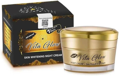 vita glow advanced skin whitening night cream 30g(30 g)