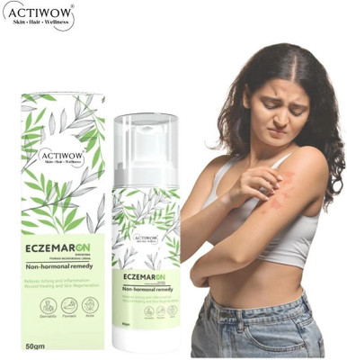 ACTIWOW Eczemaron Anti Fungal Cream for Itchy Scalp Relief A04(50 g)