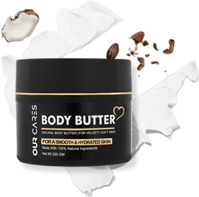 Ourcares Butter and Real Strawberry 24 Hour Moisturiser Cream 200g (Pack of 1)(200 g)