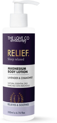 The Love Co. Magnesium Sleep Body Lotion| For Muscle Recovery, Better Sleep(200 ml)