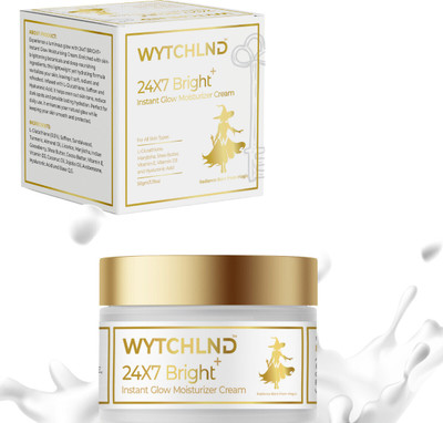 wytchlnd 24x7 Bright+ Instant Glow Moisturizer Cream(50 g)