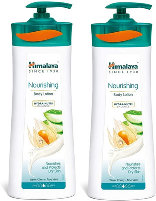 HIMALAYA Nourishing Body Lotion & Hydra Nutri Balance 800ml (Pack of 2)(800 ml)