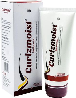 UNISVET Curlzmoist Hair Moisturizer | Frizz Control & Softness (Pack of 2)(100 g)