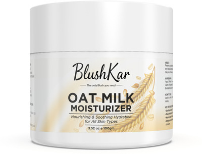 Blushkar OatMilk Moisturizer | Nourishing Hydration for Smooth, Soft Skin | 100gm(100 g)
