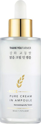 Thank You Farmer Rice Pure Korean Cream In Ampoule (50ml)(50 ml)