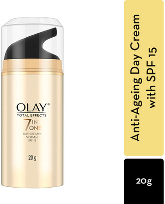OLAY Total Effects Day Cream with Vitamin B5, Niacinamide, SPF 15(20 g)
