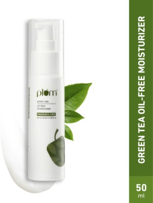 Plum Green Tea Oil-Free Face Moisturizer | Soothes & Fights Acne| Non-Sticky & Light(50 ml)