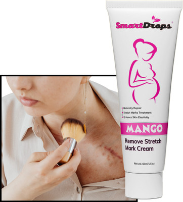smartdrops Stretch Marks Scar Removal Cream During After Pregnancy Delivery(60 ml)