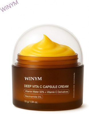 Winym Deep Vitamin C Cream – Revitalize Tone & Smooth Fine Lines(50 ml)