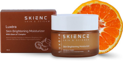 SKIENCE Luxera Skin Brightening Moisturizer | Face Cream for Dark Spots & Hydration(45 g)