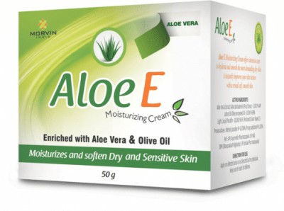 MORVIN aloe e moisturizing cream for, aloevera & olive oil cream 50gm, 6pcs.(300 g)