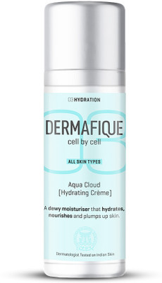 Dermafique Aqua Cloud Hydrating Creme with Shea Butter,Face Moisturizer with Deep Hydration(30 g)