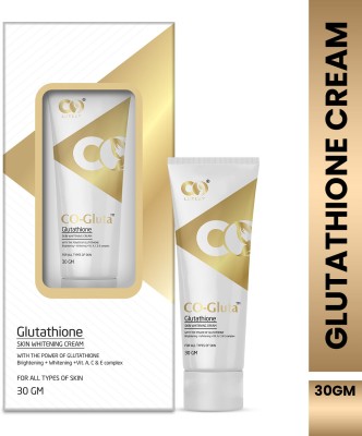 CO Luxury Glutathione Cream with Kojic Acid,Vitamin A,C & E | Skin Whitening(30 g)