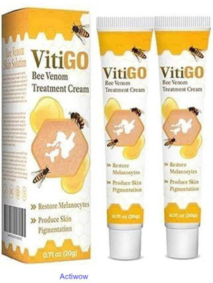ACTIWOW Vitigo Bee Venom Cream with Soothing Base Oils(100 ml)