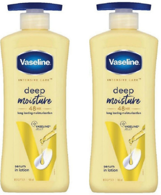 Vaseline Intensive Care Deep Moisture lotion 400 ml (pack Of 2)(800 ml)