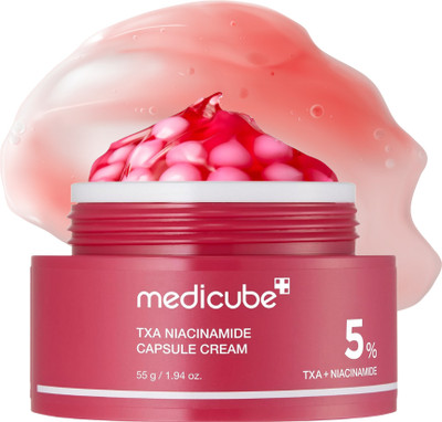 Medicube TXA Niacinamide Cream – Korean Brightening Capsule Moisturizer(55 g)