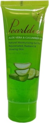 Pearldew Natural Aloe & Cucumber Gel 120 gm | Phthalates Free | Paraben Free(120 g)