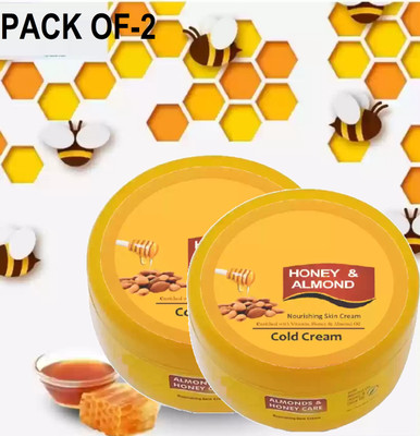 KA-KAIASHA pack of-2 for all day use & Wrinkles Honey And Almond Cold Cream(400 g)