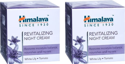 HIMALAYA Revitalizing Night Cream 50g (Pack of 2)(100 g)