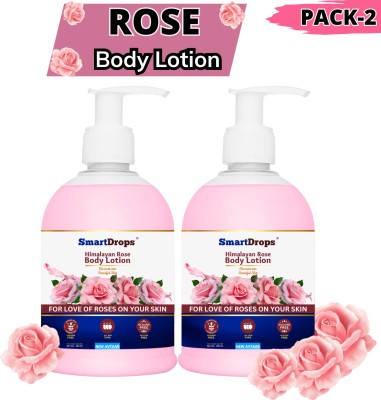 smartdrops Nourishing Body Lotion with Enchanting Rose Extracts for Luxuriously Soft Skin(500 ml)