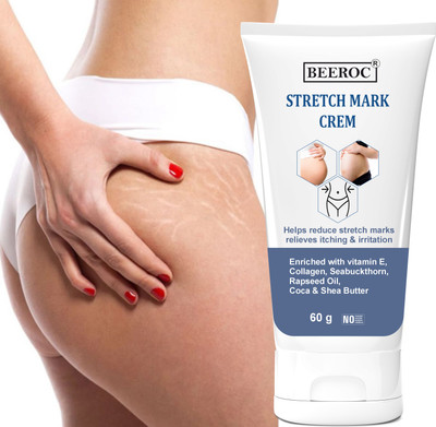 BEEROC Bye Bye Stretch Marks Cream to reduce scars(60 g)