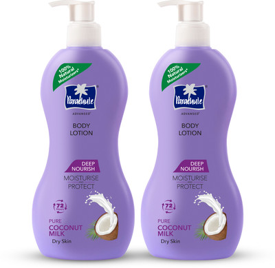 Parachute Advansed Deep Nourish Body Lotion for Women & Men, 100% Natural, 72h Moisturisation(800 ml) Parachute Advansed Deep Nourish Body Lotion for Women & Men, 100% Natural, 72h Moisturisation(800 ml)
