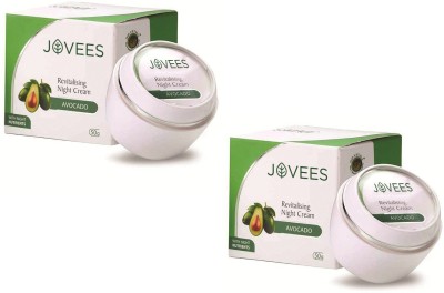 JOVEES Avocado Revitalising Night Cream (Pack of 2)(100 g)