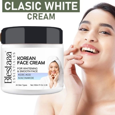 blestaaa essentialss KOREAN Face & Body Cream Moisturizes Skin with Rice Water & Aloe Extract(100 ml)