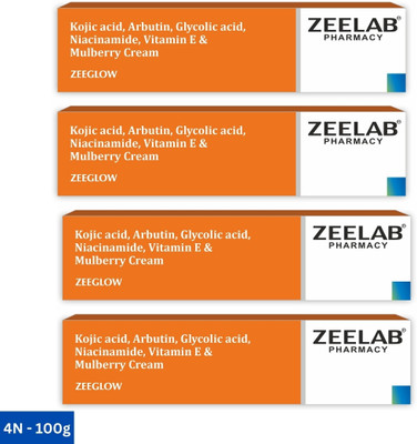 zeelab Skin Brightening & Hydrating Cream with Kojic Acid & Vitamin E(100 g)