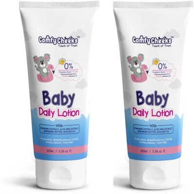 Comfy Cheeks Baby Moisturizing Daily Lotion Helps Protect & Nourish Dry skin(200 ml)