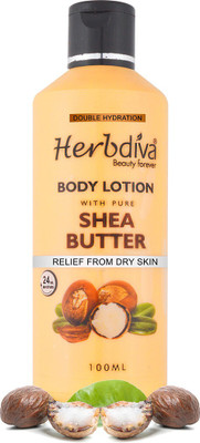 Herbdiva Shea Butter Body Lotion |Double Hydration(100 ml)