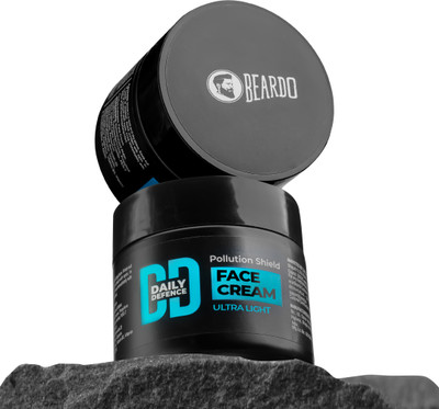 BEARDO Daily Defence Face Cream Non-tinted for Men(50 g)