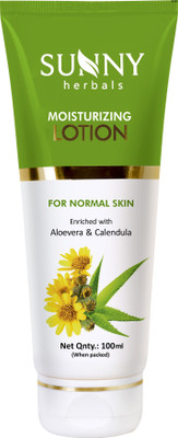 Sunny Herbals Moisturizing Lotion with Aloe Vera and Calendula(100 ml)