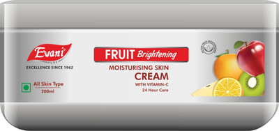 Evani Fruit Brightening Cold Cream for Face & Body with Mix Fruit Extract(pack of 2)(400 ml)
